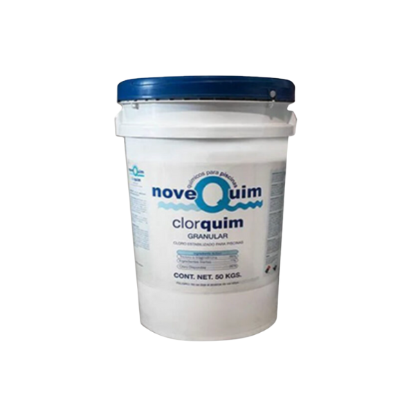 Clorquim Granular NoveQuim de 50 Kg