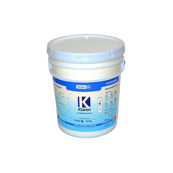 Tricloro Granular Klaren de 20 Kg