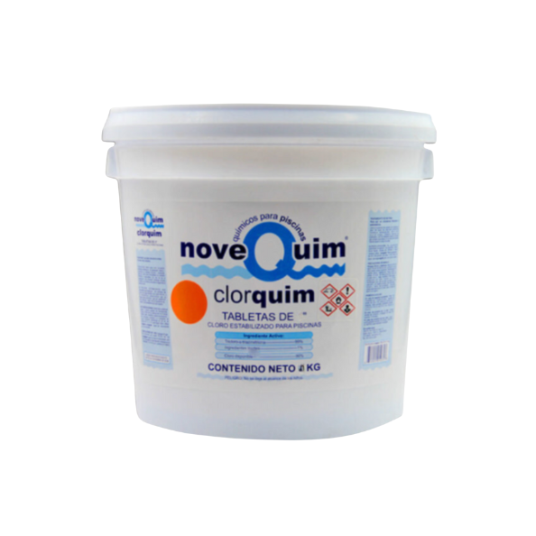 Clorquim NoveQuim en Tableta de 1" de 10 Kg