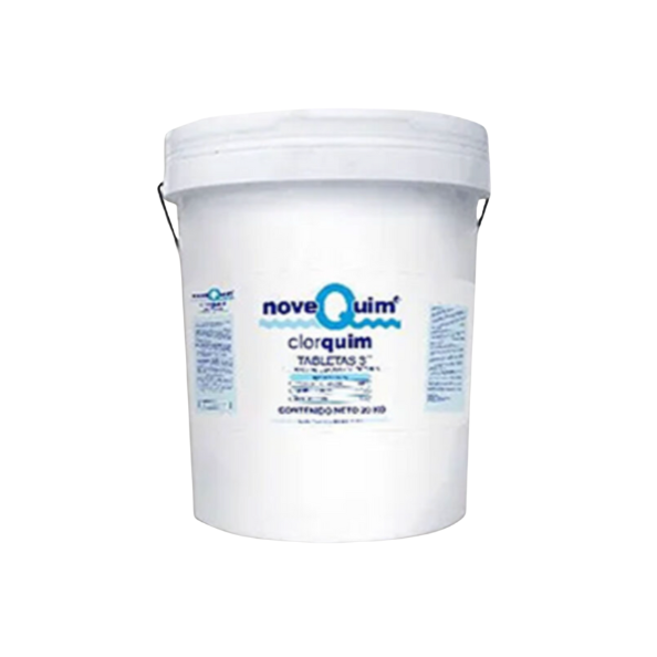 Clorquim NoveQuim en Tableta de 3" de 20 Kg